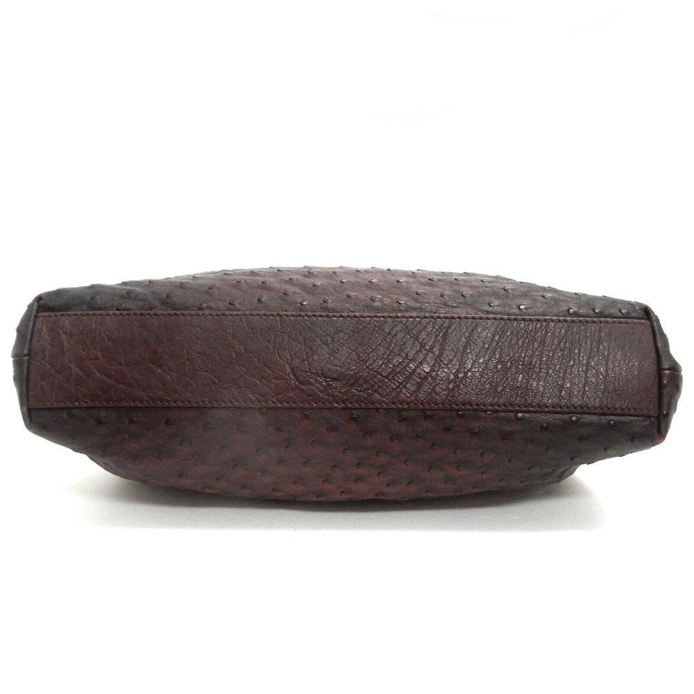 SALE! MINT! Gucci Ostrich Skin Shoulder Bag! - Picture 4 of 8